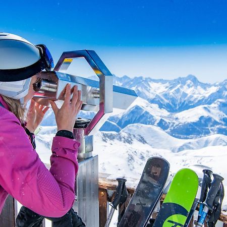 Chalet Alpe D'Huez 1850-Sea And Mountain Pleasure Avec 2 Appartements- 1 Appartement 3 Chambres 8 Couchages - 3 Salles D'Eau Et 1 Appartement 5 Chambres 12 Couchages 5 Salles D'Eau - Jacuzzi Et Sauna -Pieds Des Pistes Et Centre 외부 사진