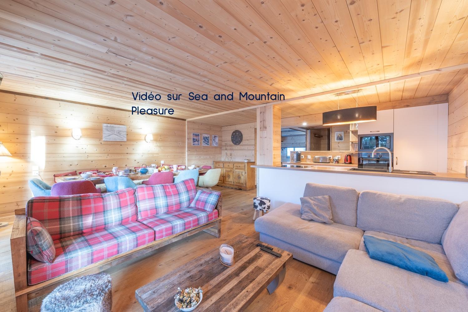 Chalet Alpe D'Huez 1850-Sea And Mountain Pleasure Avec 2 Appartements- 1 Appartement 3 Chambres 8 Couchages - 3 Salles D'Eau Et 1 Appartement 5 Chambres 12 Couchages 5 Salles D'Eau - Jacuzzi Et Sauna -Pieds Des Pistes Et Centre 외부 사진