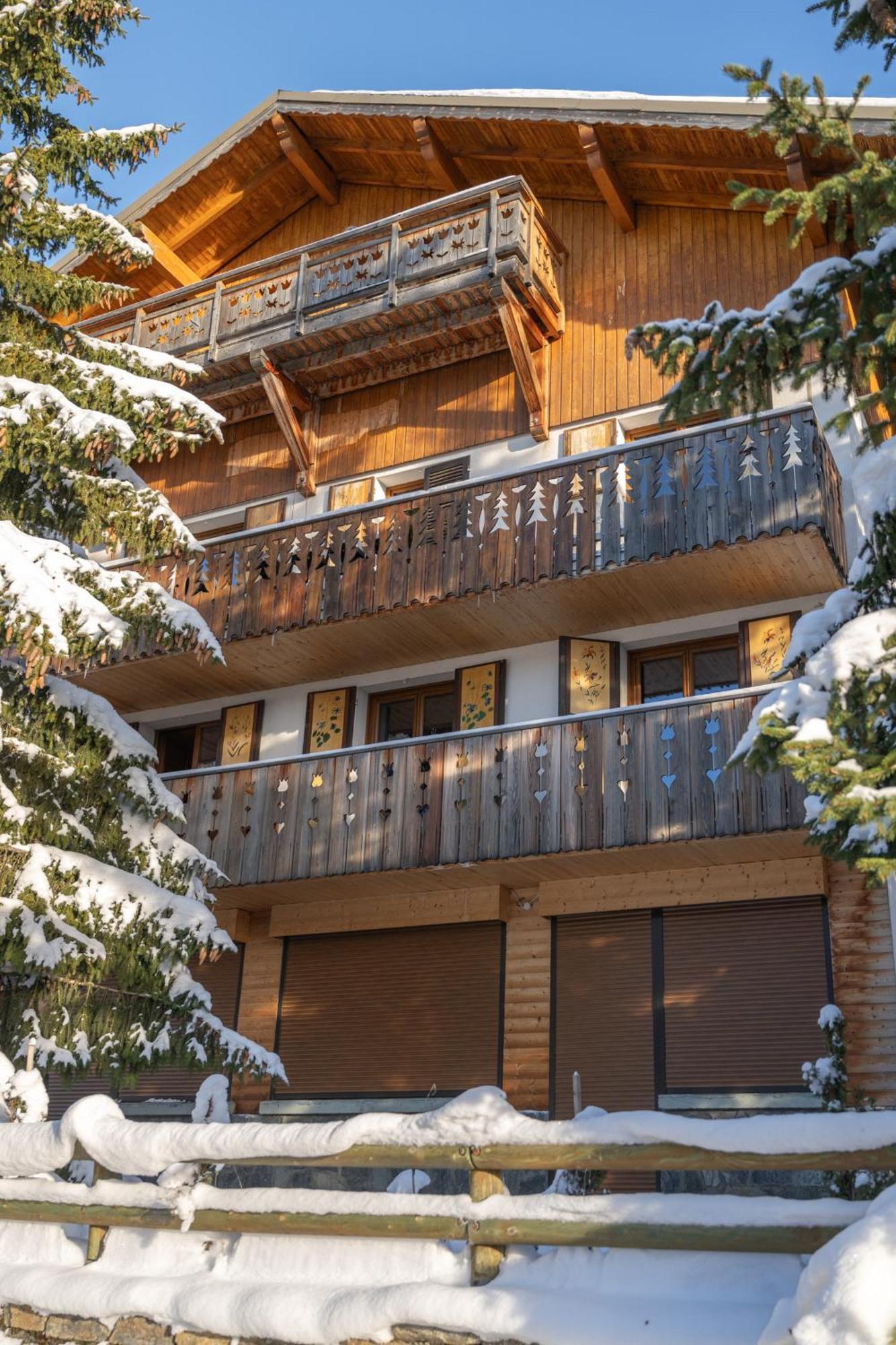 Chalet Alpe D'Huez 1850-Sea And Mountain Pleasure Avec 2 Appartements- 1 Appartement 3 Chambres 8 Couchages - 3 Salles D'Eau Et 1 Appartement 5 Chambres 12 Couchages 5 Salles D'Eau - Jacuzzi Et Sauna -Pieds Des Pistes Et Centre 외부 사진